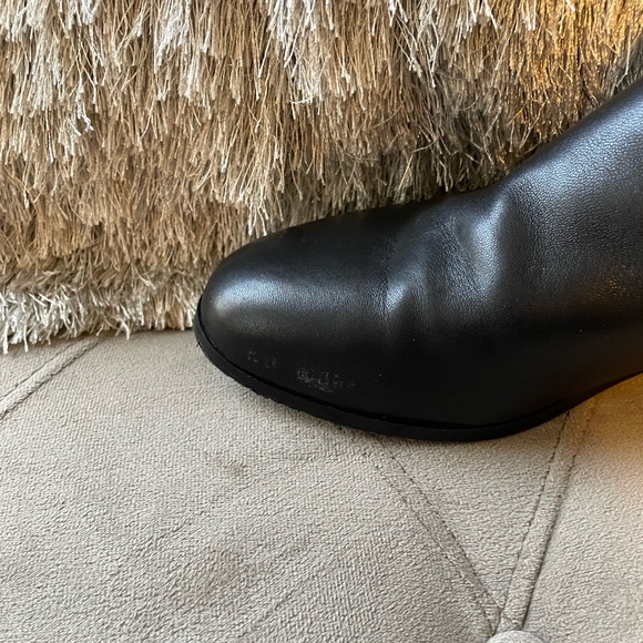 michael michael kors bromley leather riding boots